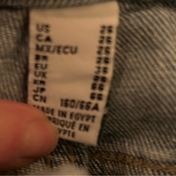 Forever 21 size 26 high rise boot cut with slit at hem front patch pockets - Picture 11 of 12